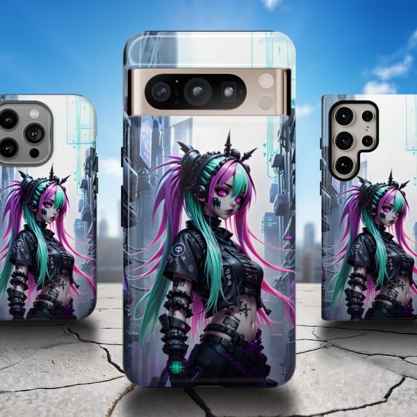 Cyberpunk Cybergoth Phone Case