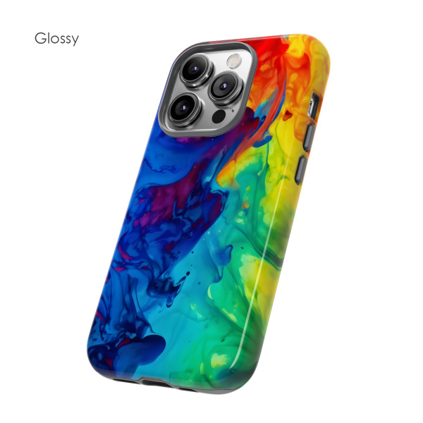 Rainbow Liquid Phone Case - Image 3