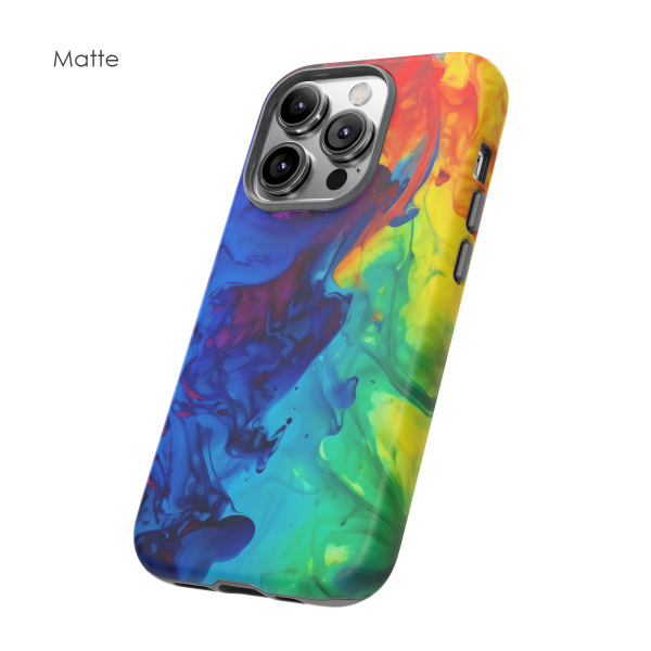 Rainbow Liquid Phone Case - Image 4