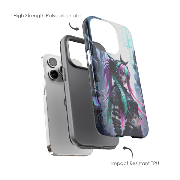 Cyberpunk Cybergoth Phone Case - Image 2