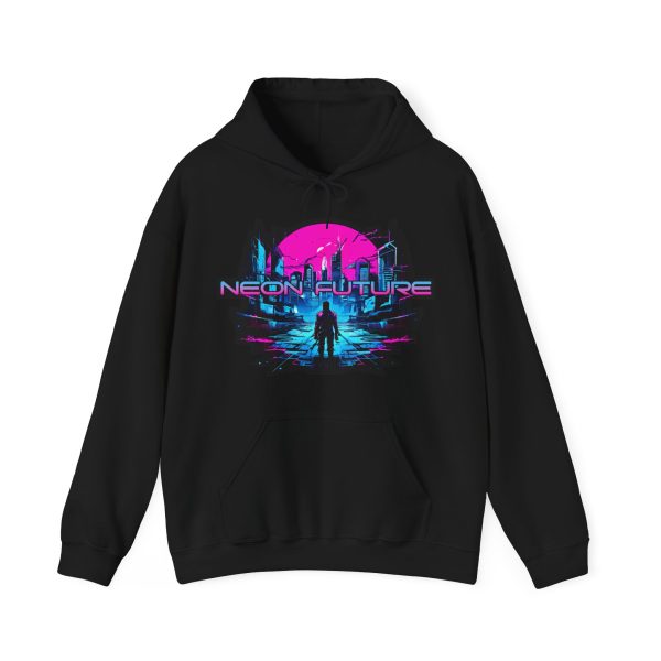 Neon Future Cyberpunk Hoodie - Image 10