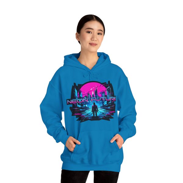 Neon Future Cyberpunk Hoodie - Image 7