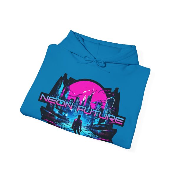 Neon Future Cyberpunk Hoodie - Image 5