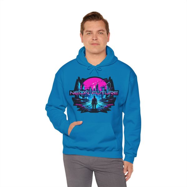 Neon Future Cyberpunk Hoodie - Image 9